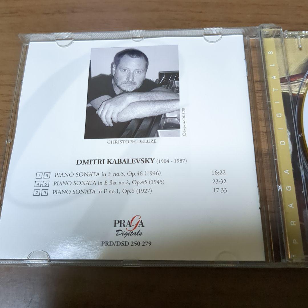 Kabalevsky, D. ／Piano Sonatas Op.6,45,46