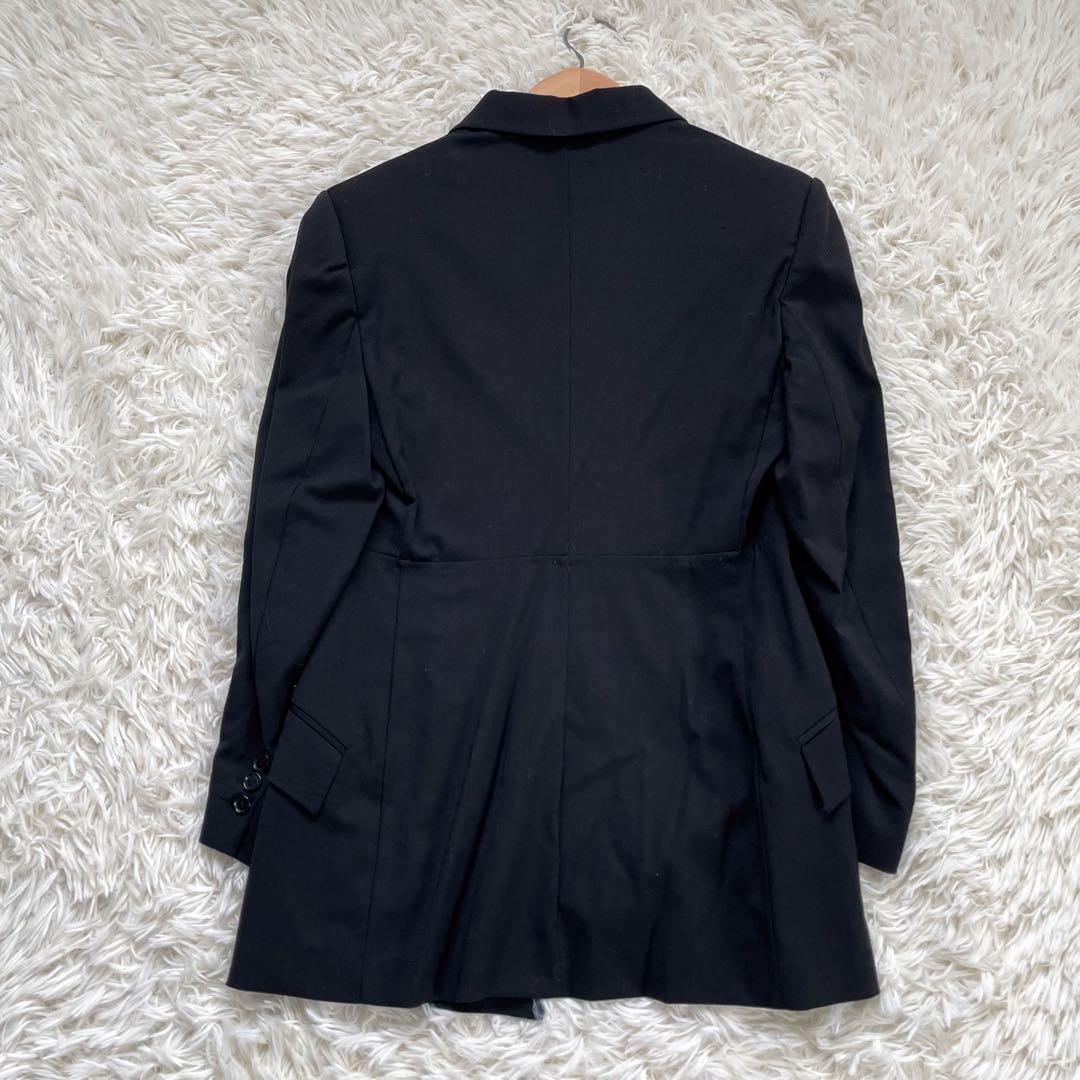 D&G DOLCE&GABBANA ブラックダブルブレスト14ボタンジャケット