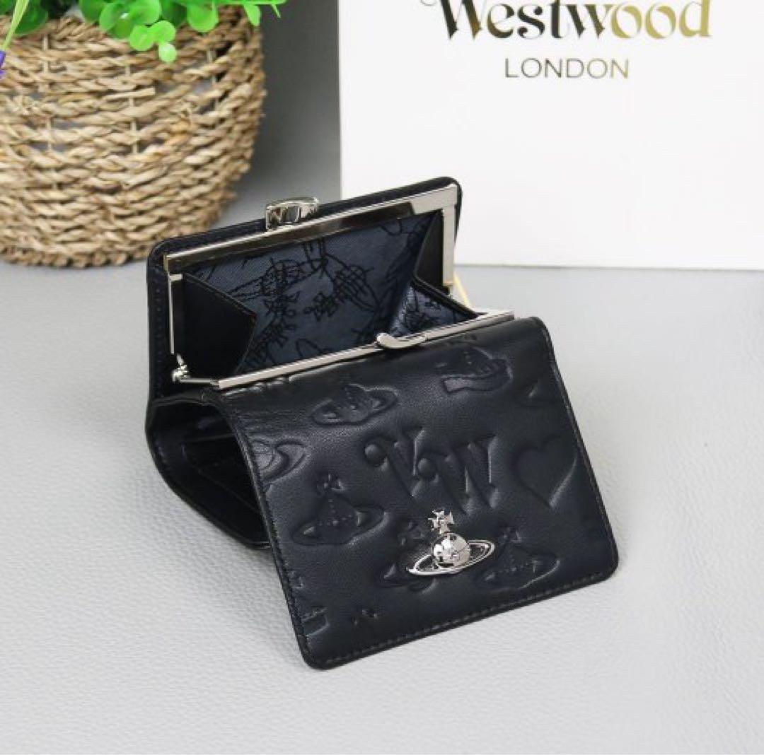 Vivienne Westwood ヴィヴィアン 三つ折り財布 レザーu