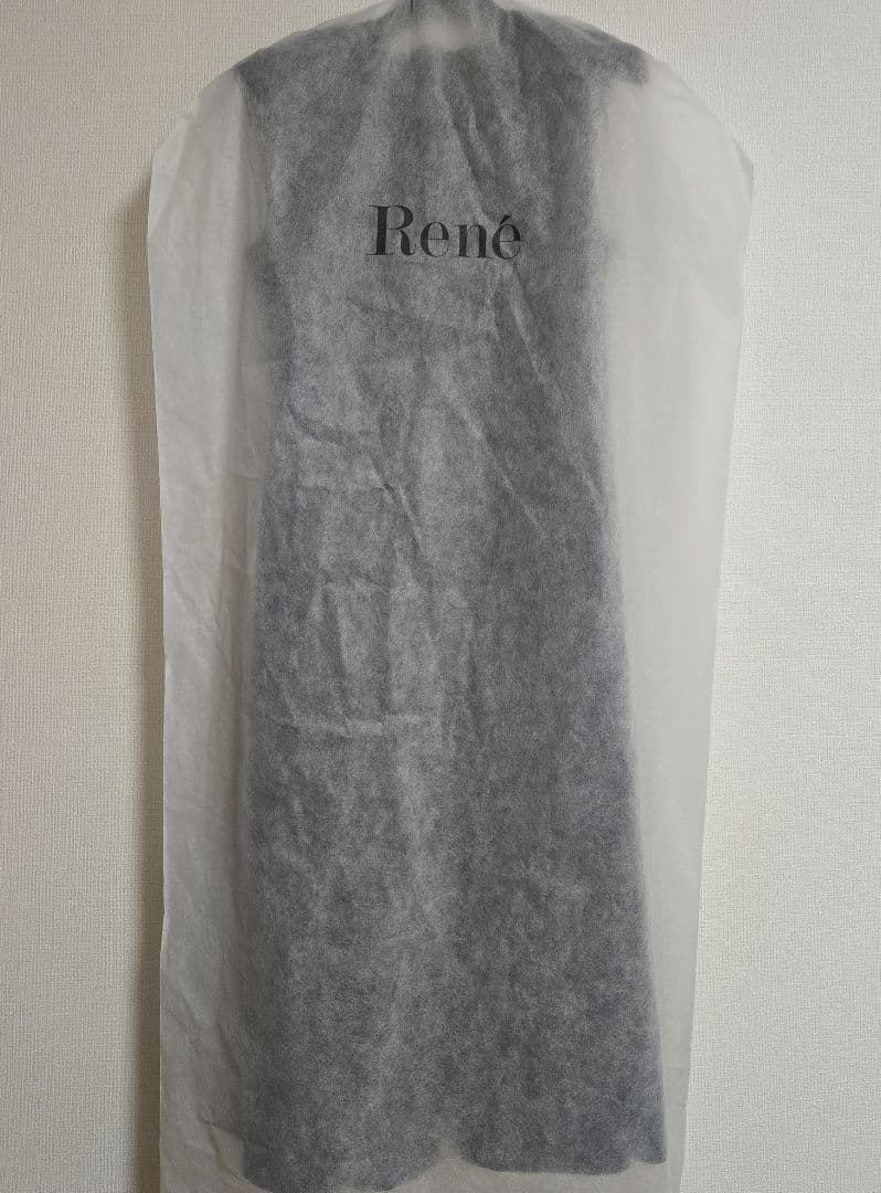 rene ネイビー ノースリーブワンピース