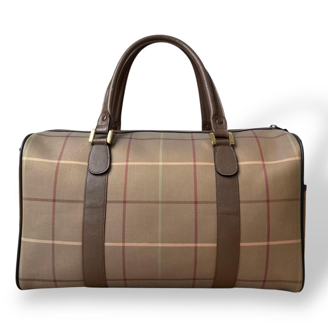 バッグ Burberrys Vintage CheckBoston Travel Bag