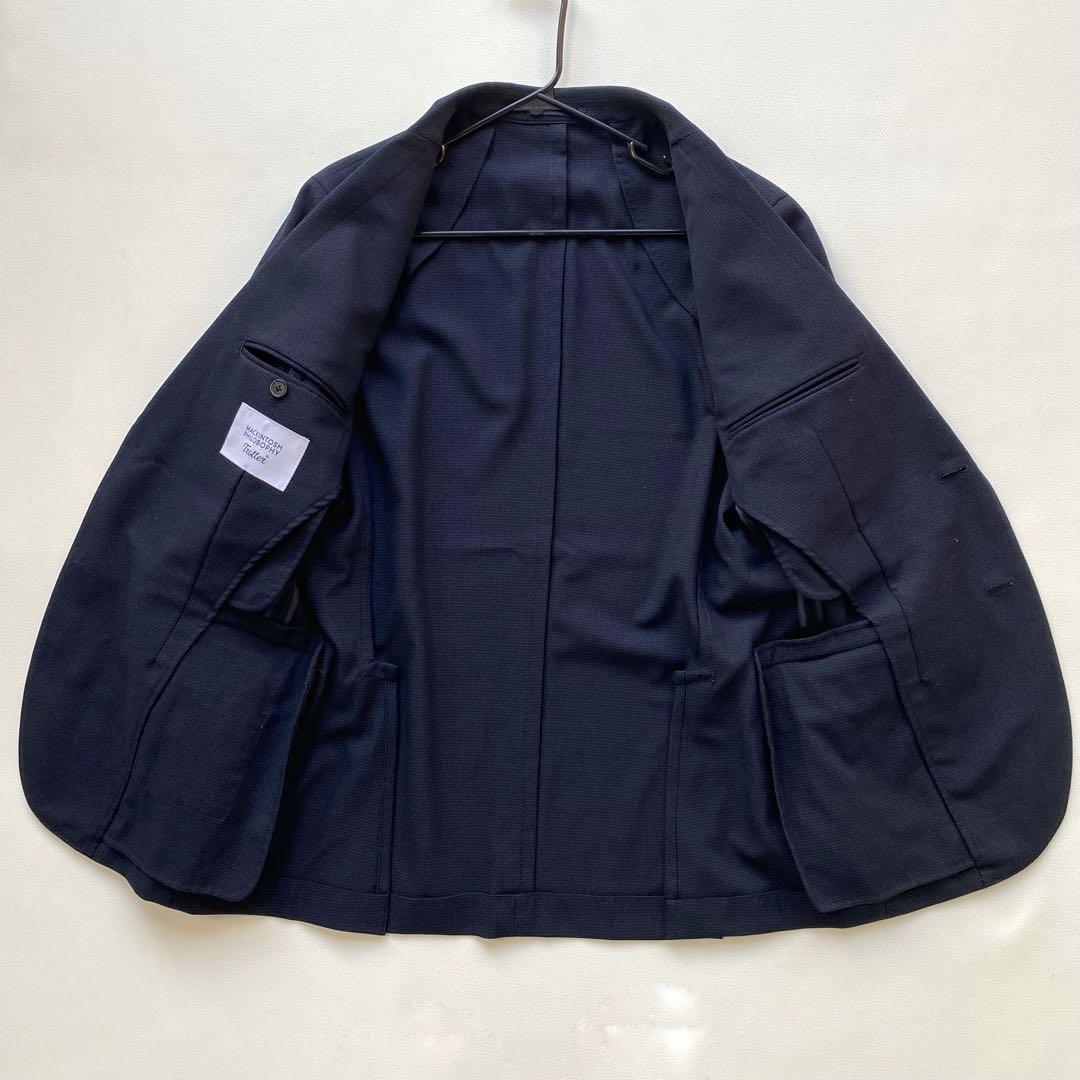 23SS/未使用近】マッキントッシュ 新タグトロッター ジャケット バーズアイ