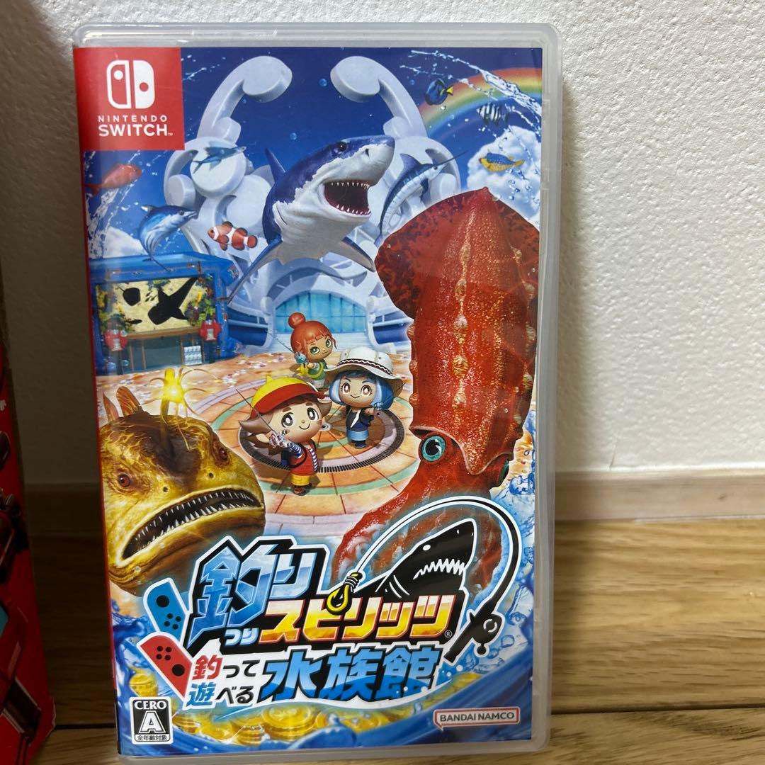 サオコン付き 釣りスピリッツ　釣って遊べる水族館
