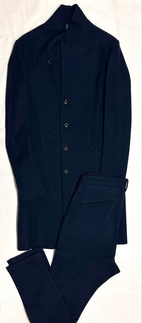 KAZUYUKIKUMAGAIATTACHMENTカシミヤ混フラノサルエルパンツ
