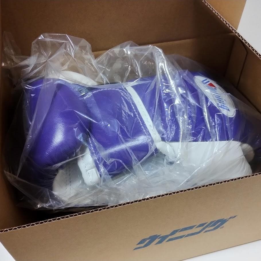 Winning ウイニング ボクシンググローブ 8oz 紫白 カラーオーダー