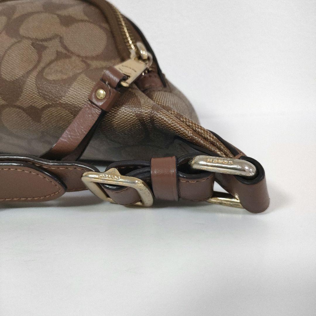 【美品】COACH コーチ ボディバッグ シグネチャー クロスボディ 48740