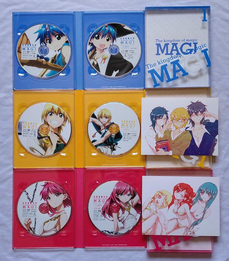 The labyrinth of magic magi マギ　DVD　1期　2期