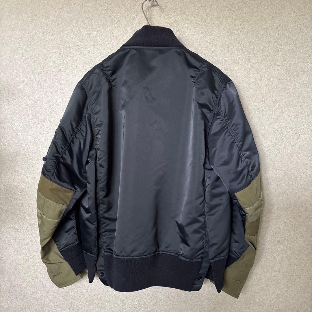 sacai MA-1ジャケット 21-02523M サイズ1 サカイ