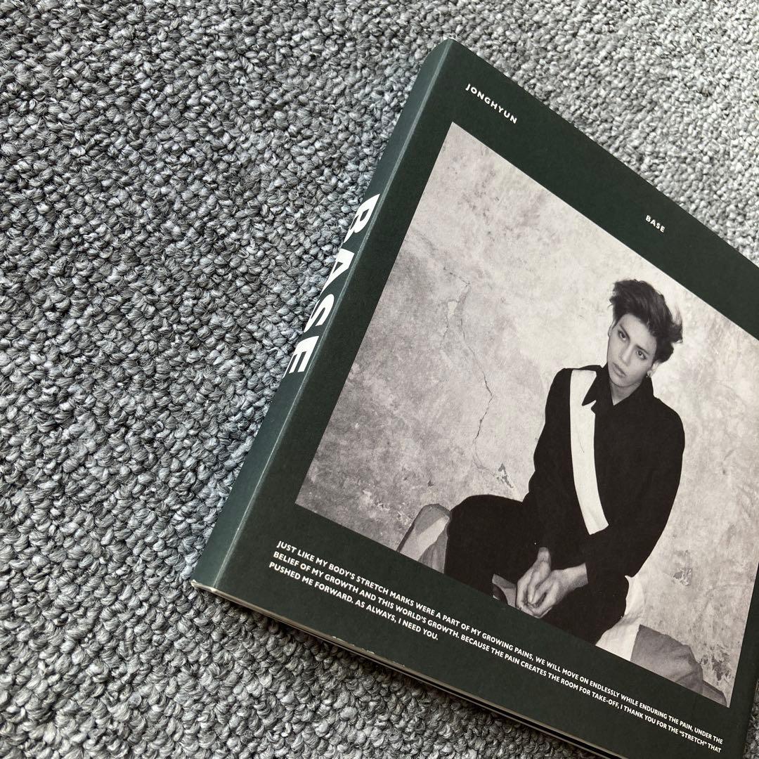 SHINee ジョンヒョン　BASE アルバム　韓国盤　レア　CD 黒