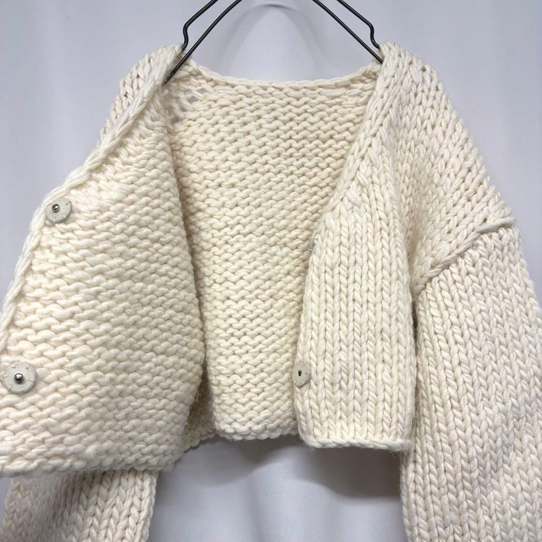 定価¥31,900 Plage roving hand ニットカーディガン