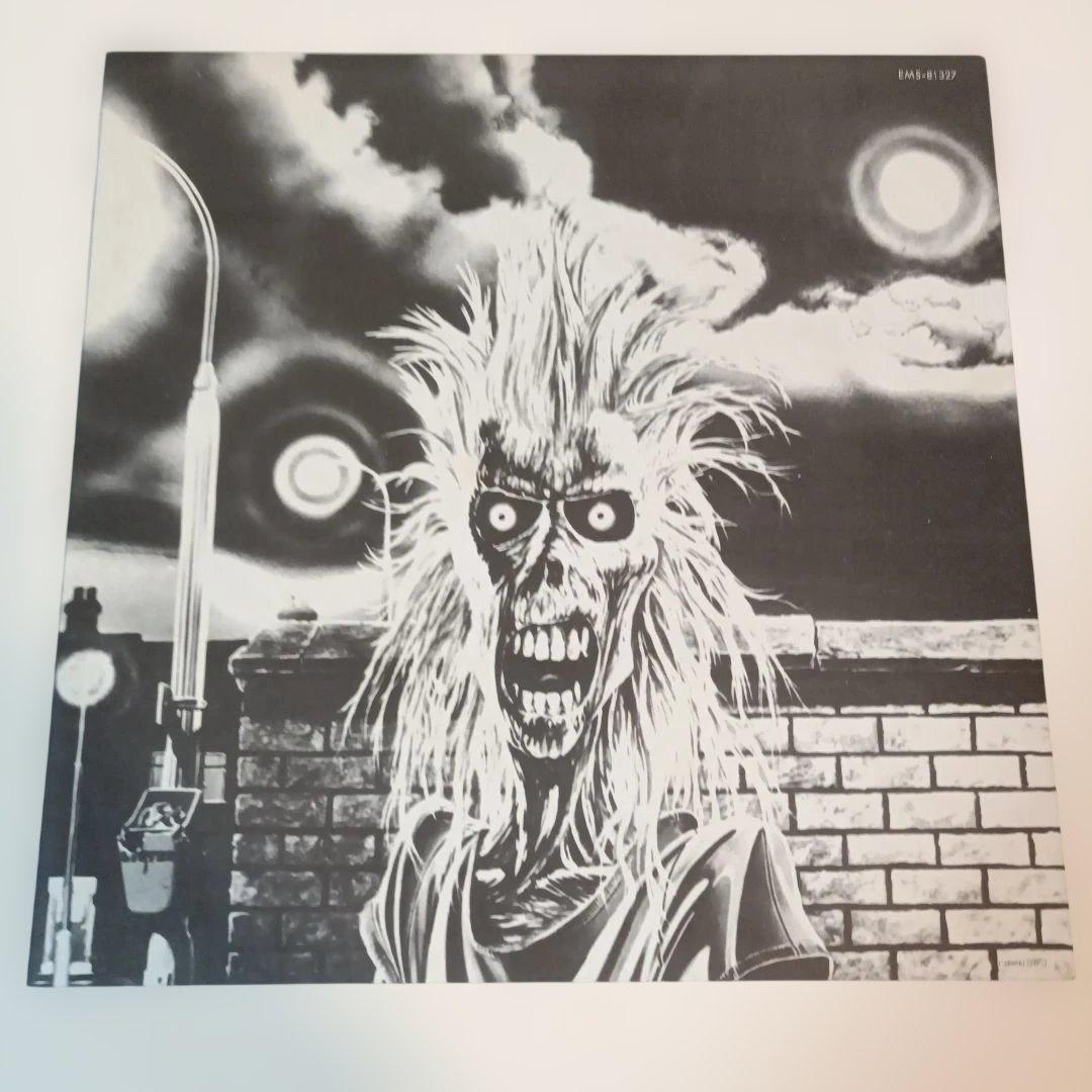 国内版　IRON MAIDEN 鋼鉄の処女　LP帯付き美品