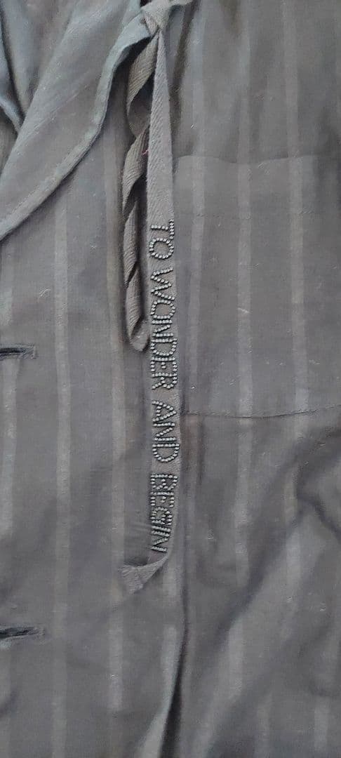 ANN DEMEULEMEESTER ムニエ期2018頃 リバーシブルJK XS