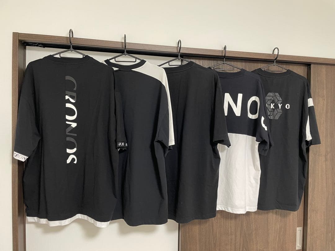 【定価5万】CRONOS Tシャツ まとめ売り 5点セット Lサイズ ブラック