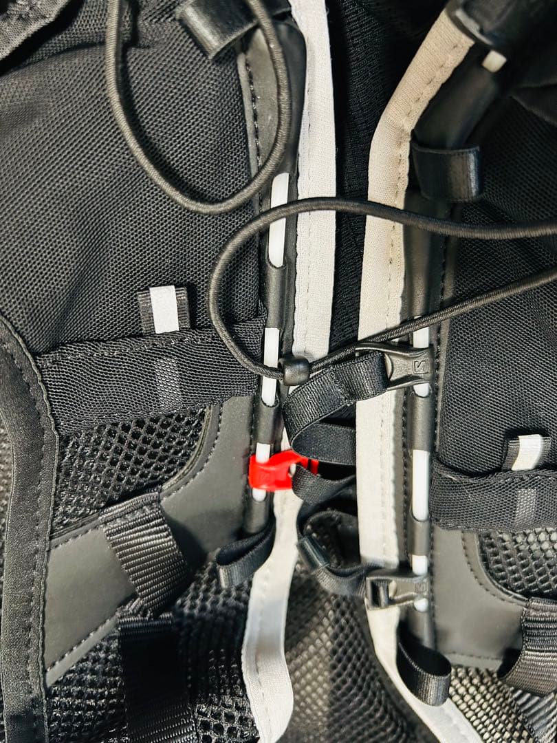 SALOMON ADV SKIN 12L ランニングベスト M/L ブラック