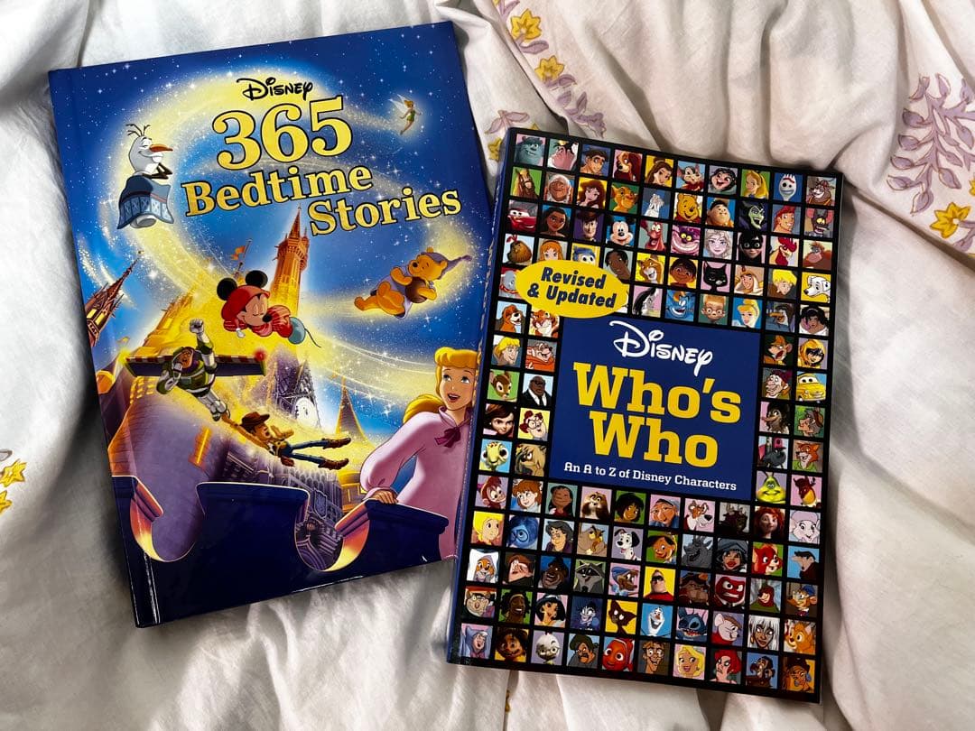 洋書 Disney 365 Bedtime Stories & Who's Who