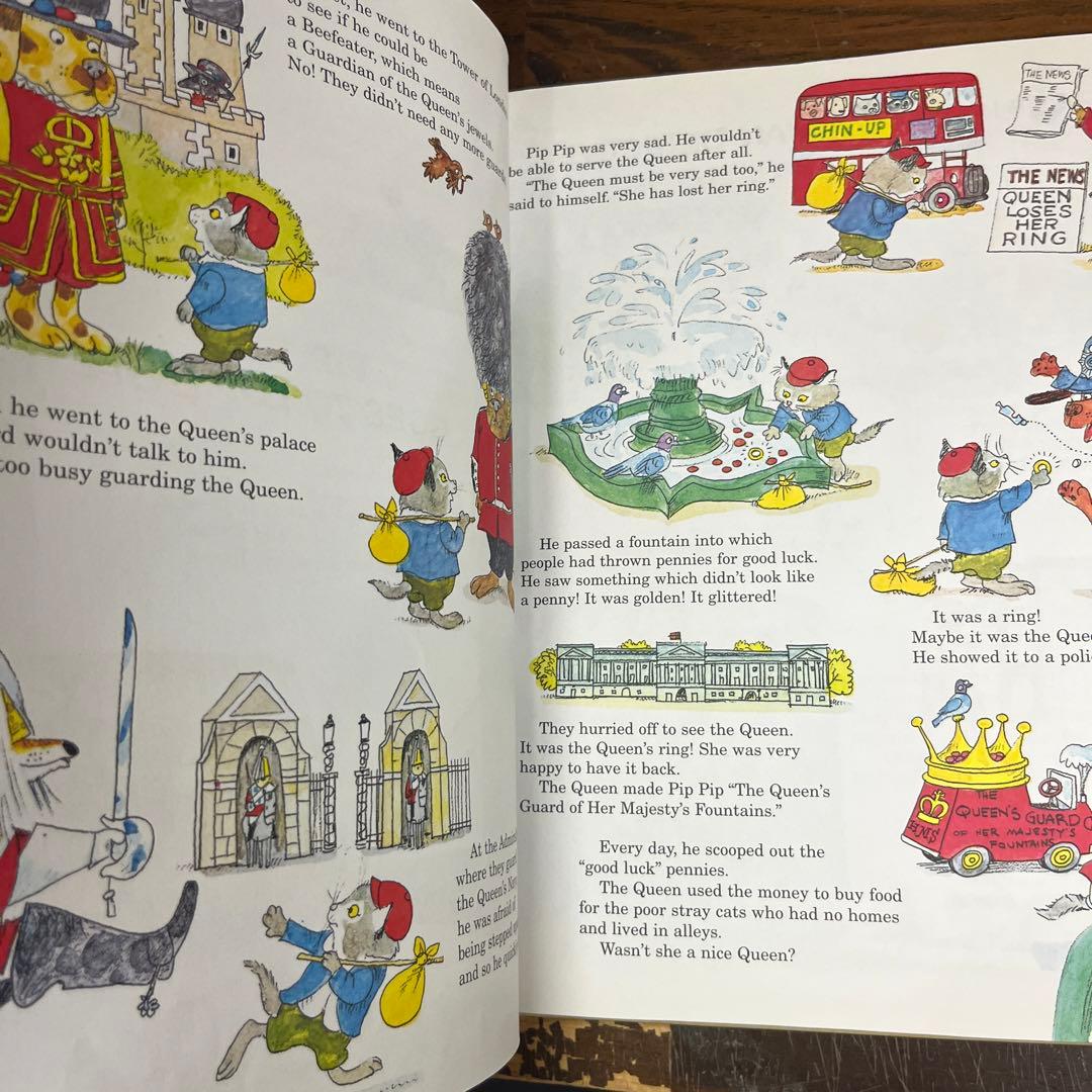 Richard Scarry's 英語の絵本　6冊