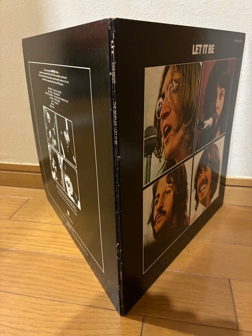 ★超貴重オデオン盤EAS-66022ビートルズレットイットビーLPレコード