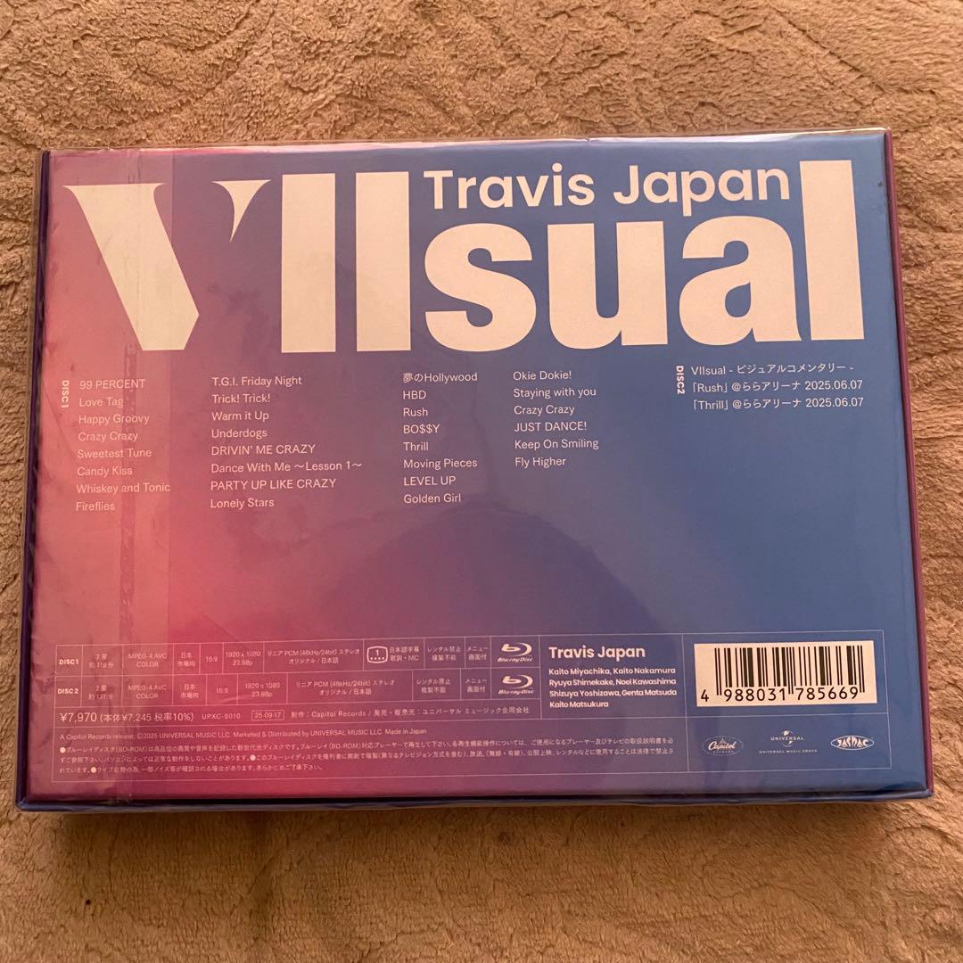 TravisJapan 2025 VIIsual Blu-ray 完全生産限定盤