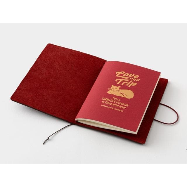 新品トラベラーズノート パスポート LOVE AND TRIP レッド 新品