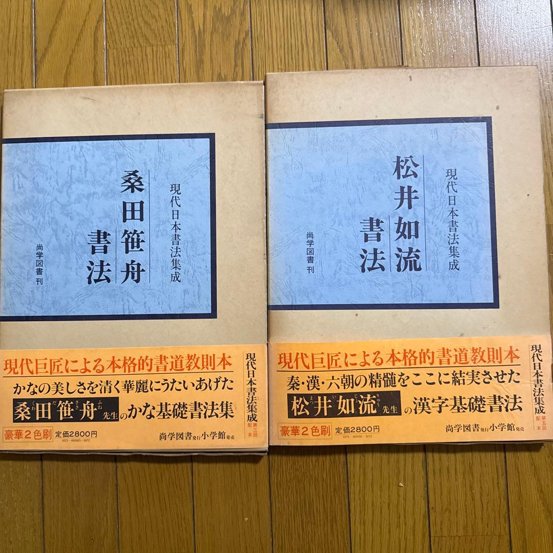 現代日本書法集成　10冊　廣津雲仙　青山杉雨他