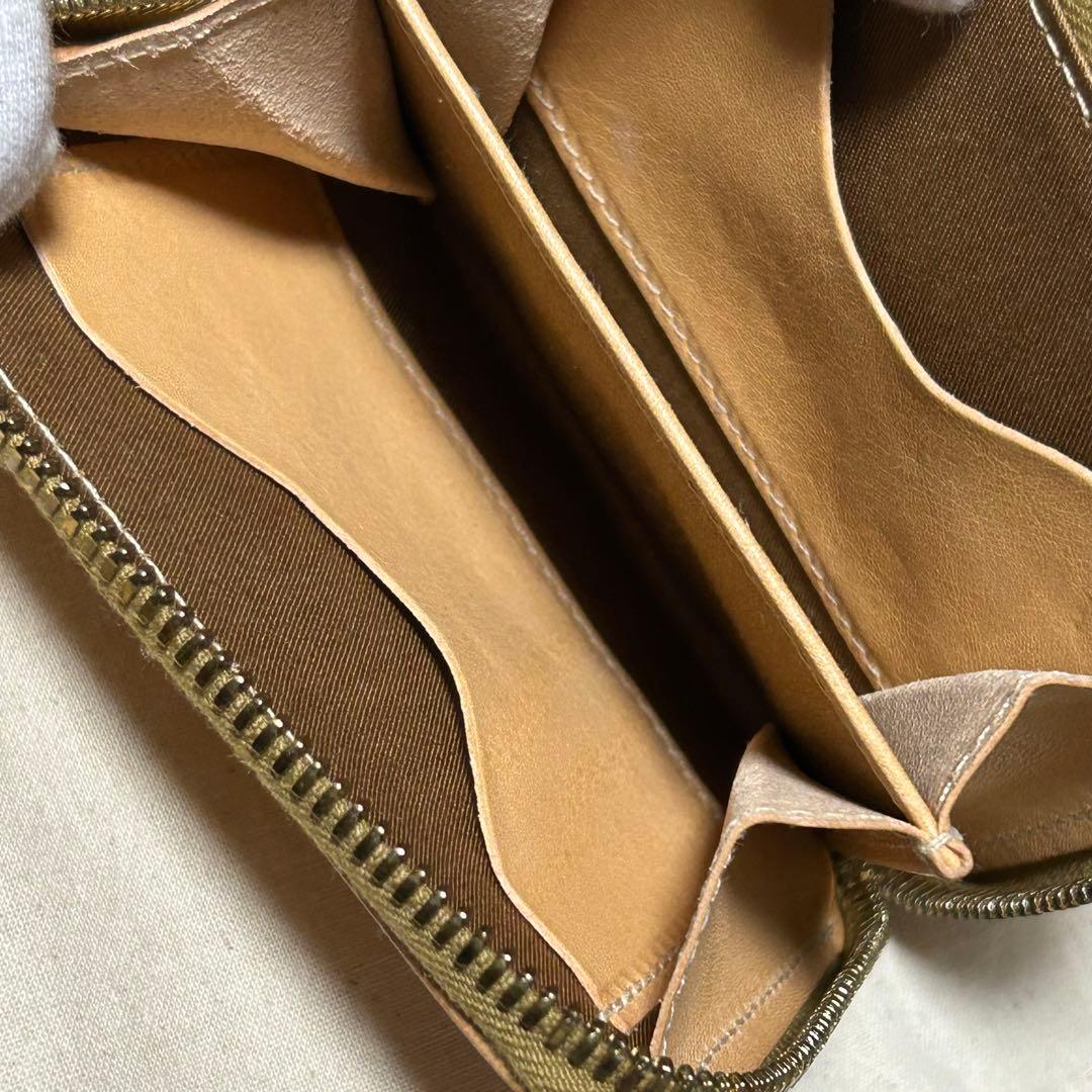 IL BISONTE 二つ折り財布 ナチュラルレザー