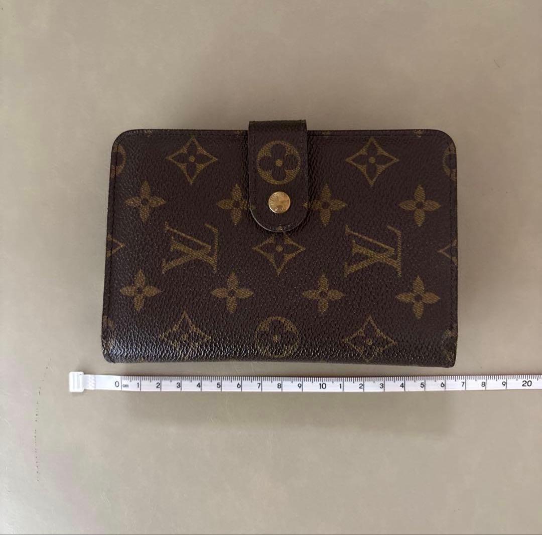 ルイヴィトン モノグラム ポルトパピエジップ コンパクトウォレット 二つ折り財布