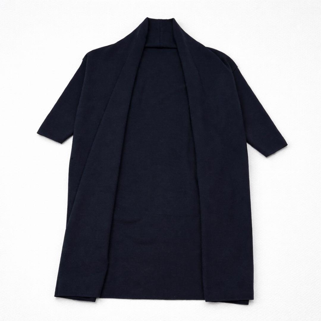 【極美品】MUSEdeDeuxiemeclasse スムースニット ガウンコート