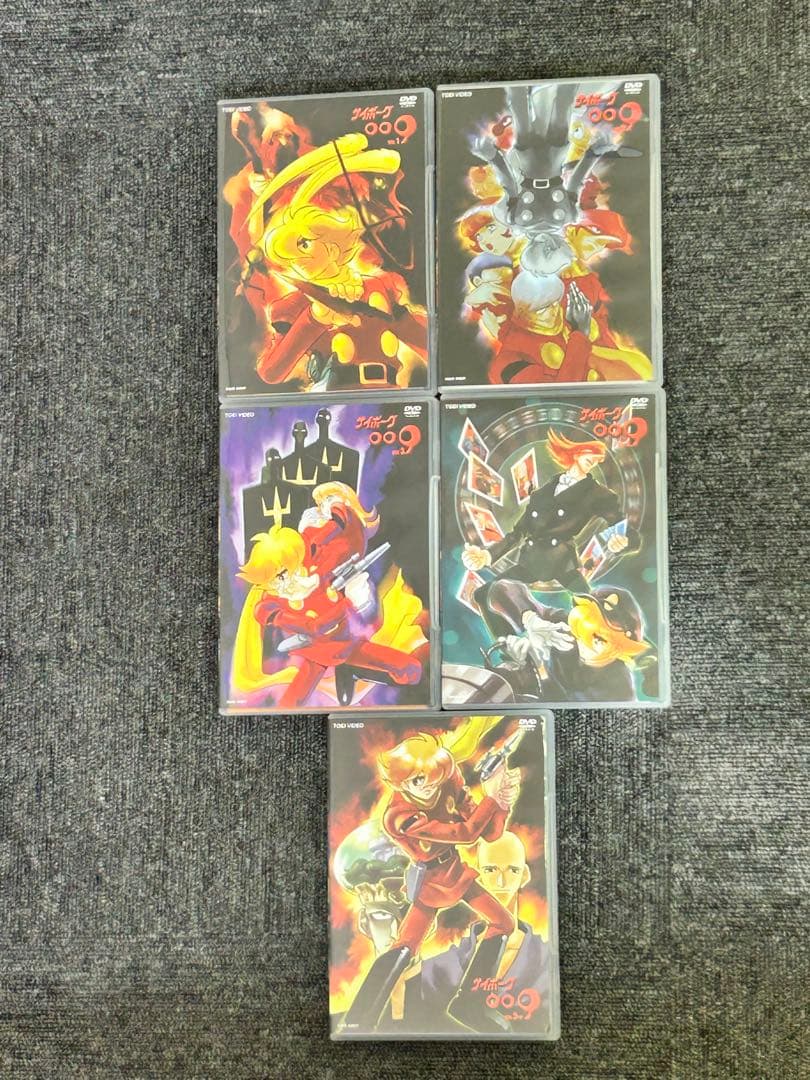 ゆ*ん様 サイボーグ009 VOL.1+全巻収納BOX
