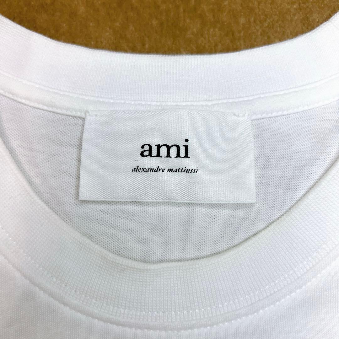 アミパリス Tシャツ ロゴ刺繍 XXS