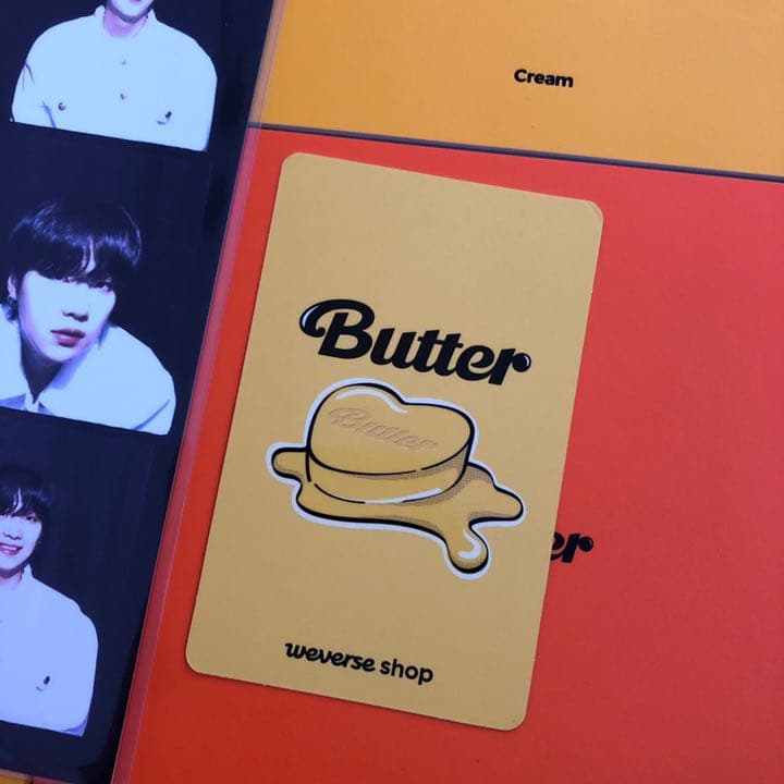 Bts butter トレカ 特典 フィルム トレカ SUGA シュガ ユンギ