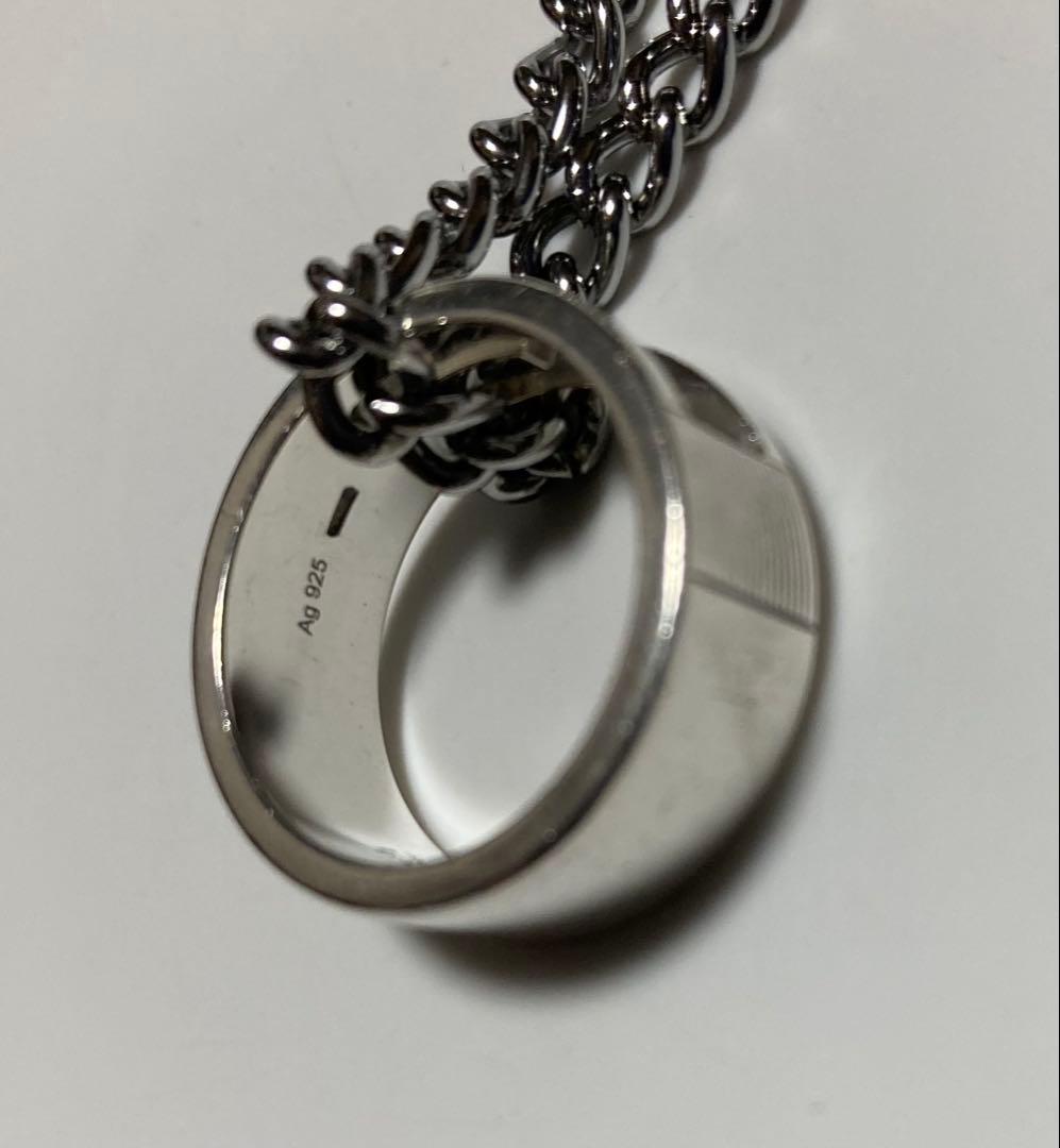 ふ*ぁ様 【正規品】 GUCCI グッチ リングネックレストップ 良品 925