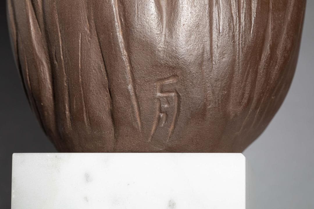 舟越保武 少女像 ブロンズ K嬢 彫刻 オブジェ 美術品 現代アート 彫塑