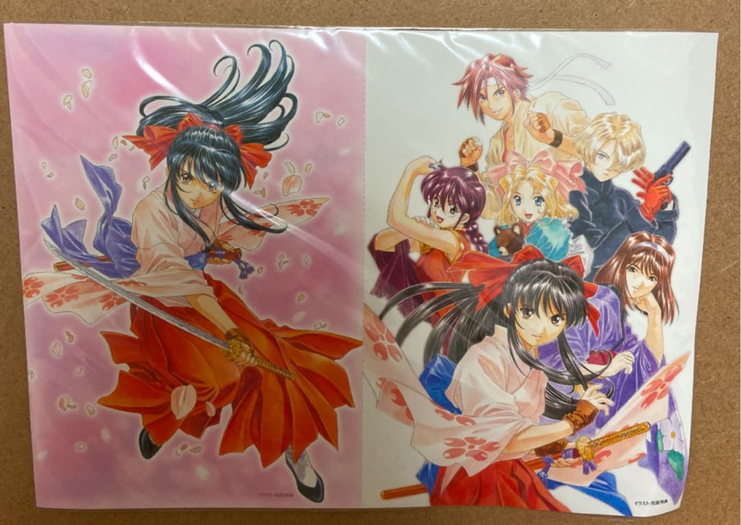 サクラ大戦~熱き血潮に~ 初回限定版、ポストカード2種類