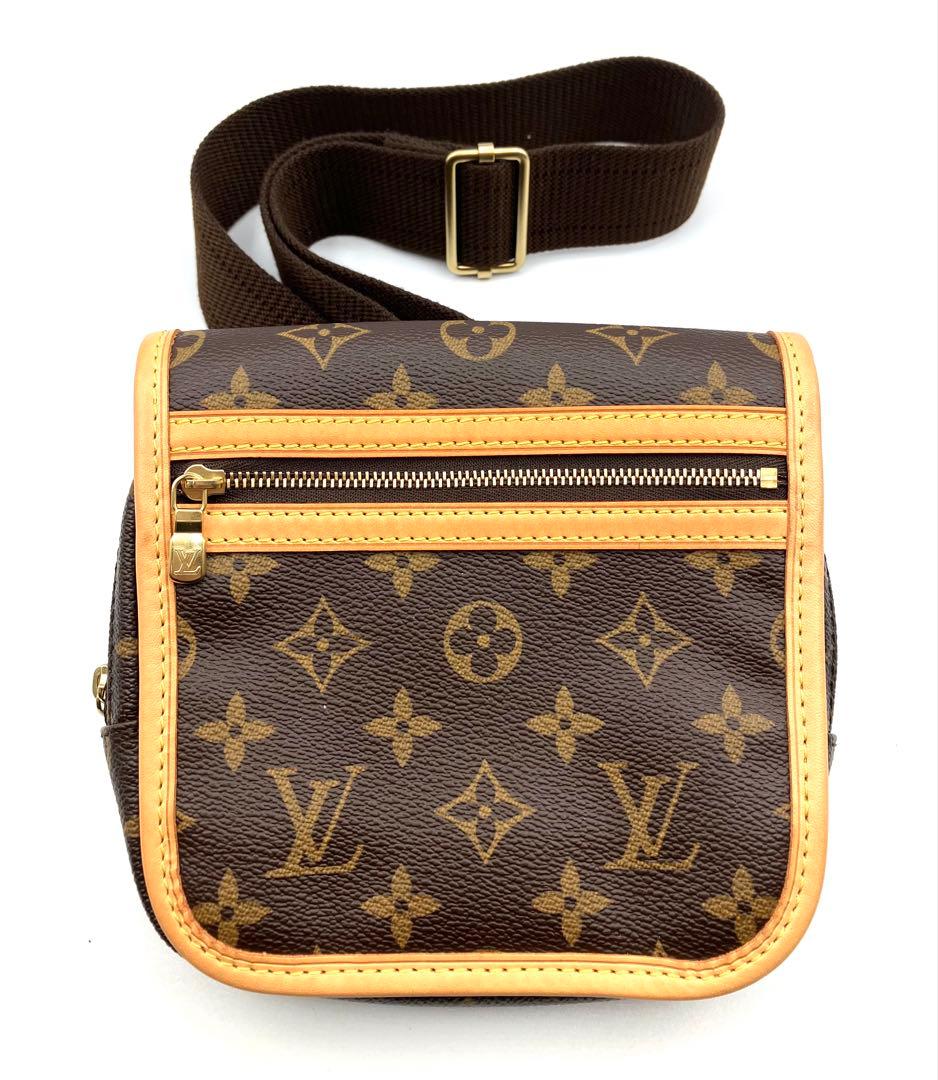 【美品】ルイヴィトン LOUIS VUITTON バムバッグ ボスフォール