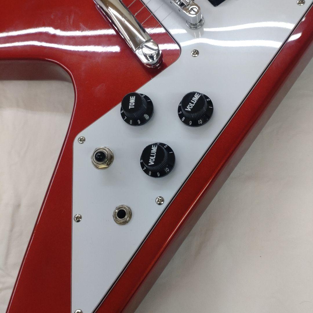 Playtech フライングV FV430 メタリックレッド