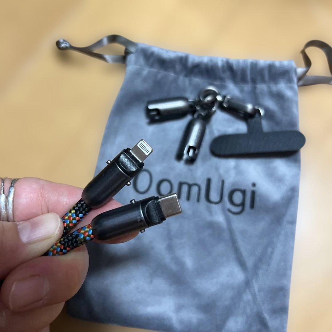OomUgi ストラップ カラフル編み込み（6mm）