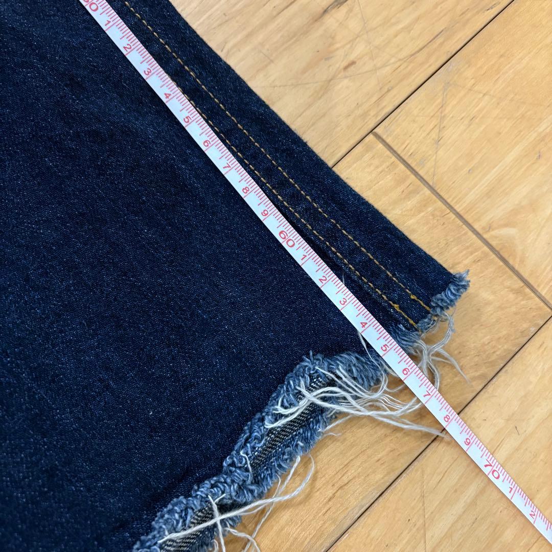 ☆PHEENY☆DENIM WIDE TUCK SLACKS　デニムパンツ　M