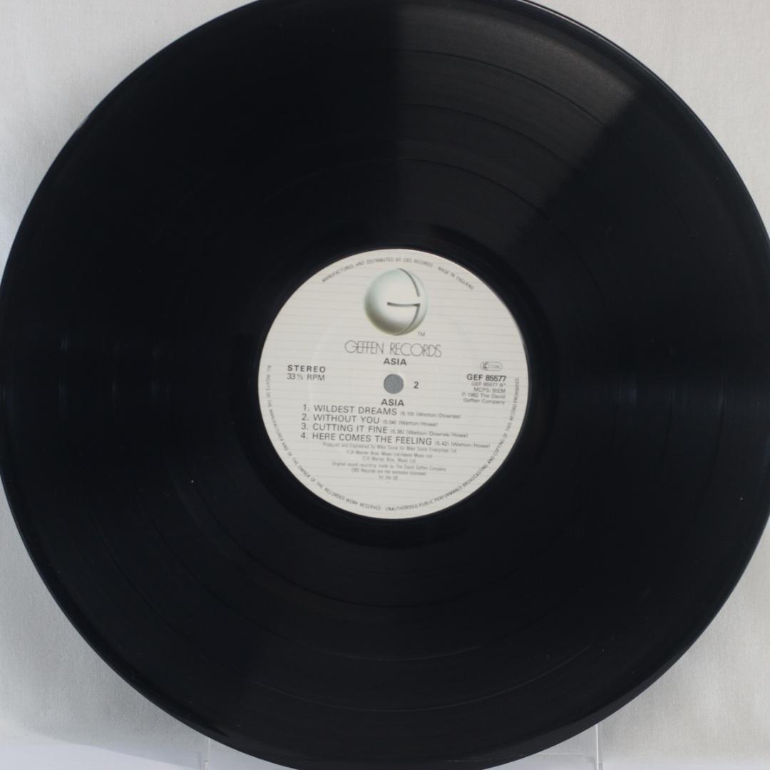 英LP Asia Asia UK盤 ステレオ エイジア GEF 85577