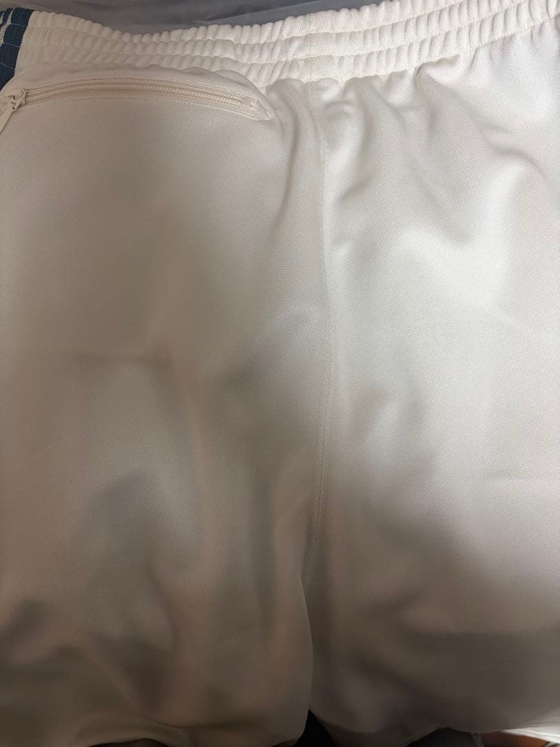 NEEDLES/ニードルズ LHP別注　　TRACK PANT SHORTS 白
