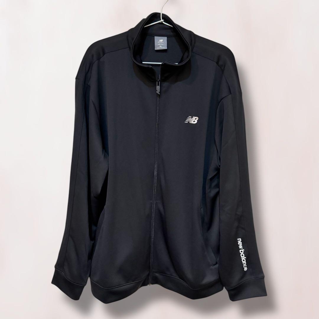 ⭐︎最終値下げ⭐︎ 【new balance】【美品】ジャージ上下 黒　XL