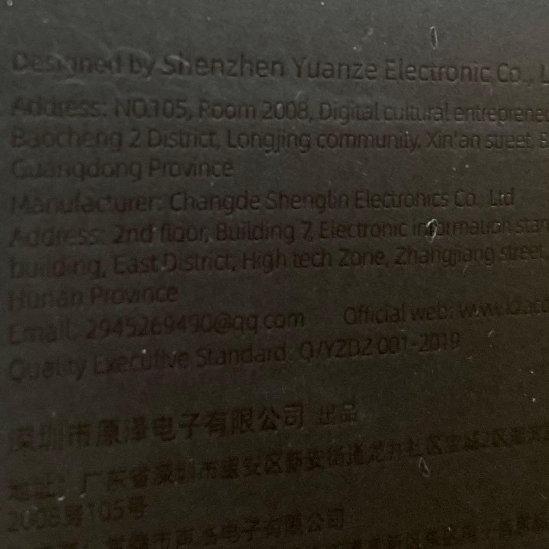 KZASF イヤホン ブラック　マイク無し