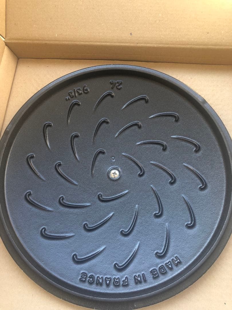 こたそら【新品】ストウブ スノークリスタル ホワイト 24cm