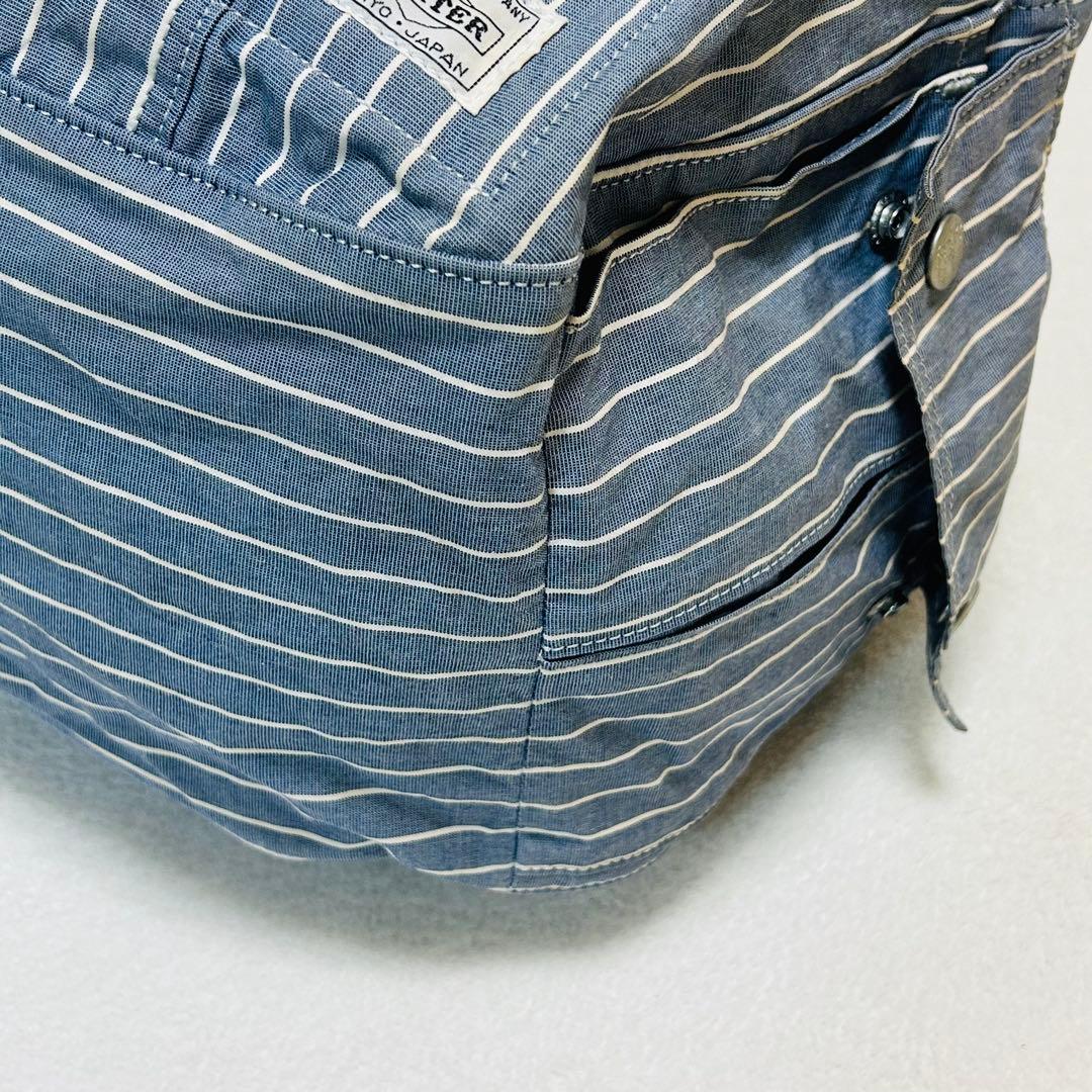 【希少】美品　PORTER 70周年記念 ボストンバッグ ストライプ　旅行