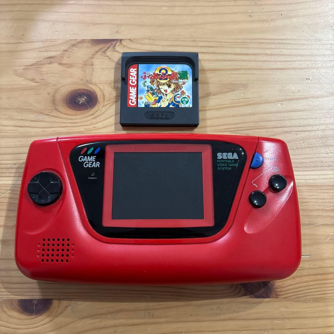 GAME GEAR 本体　& ぷよぷよ