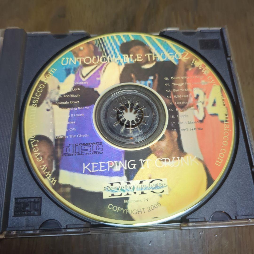 洋楽 untouchablethuggz/keeping it crunk g-rap