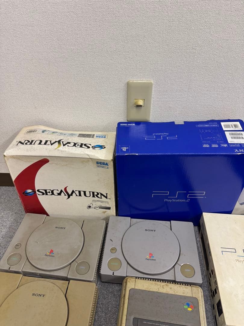 M*M様 ゲーム機　ソフト　まとめ Wii プレステ2 セガサターン スーパーフ