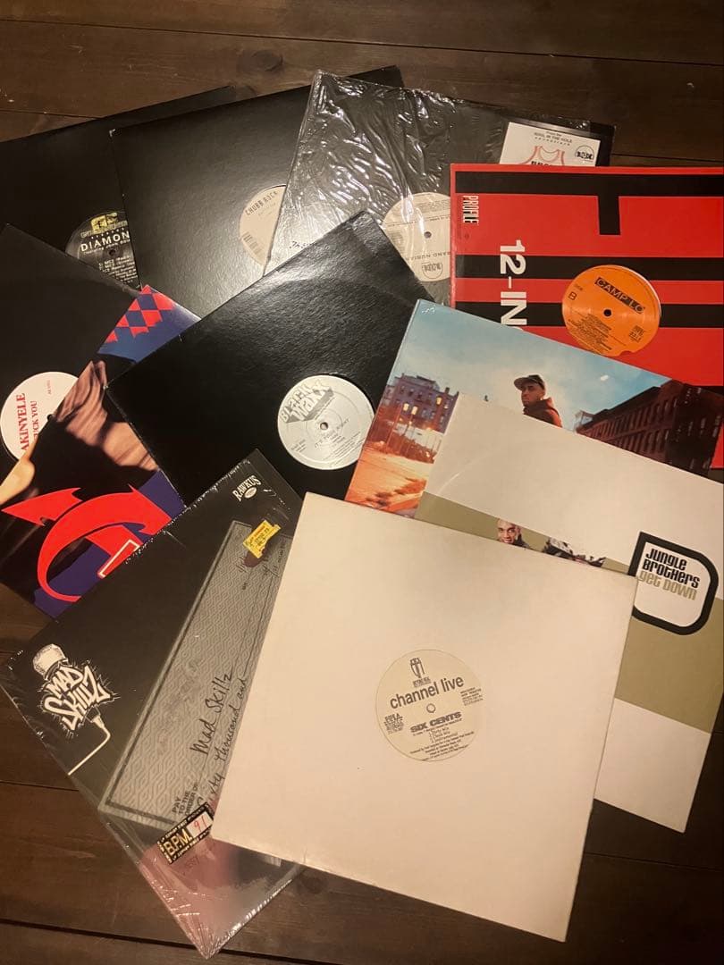 90s hiphopレコード まとめ売り２０枚