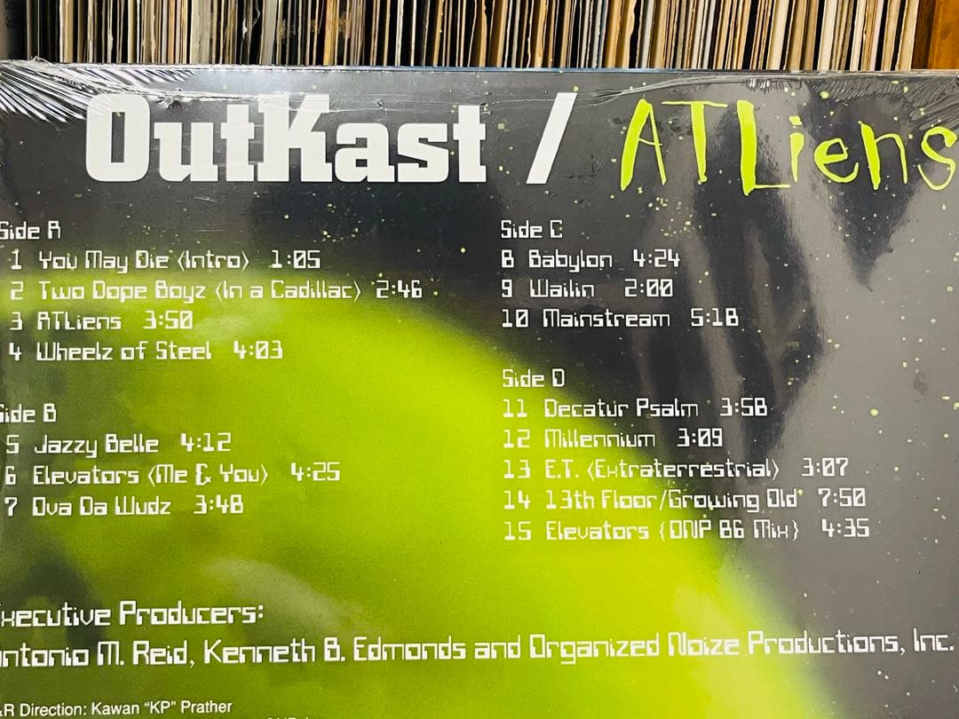 新品未開封　2LPレコード Outkast Atliens