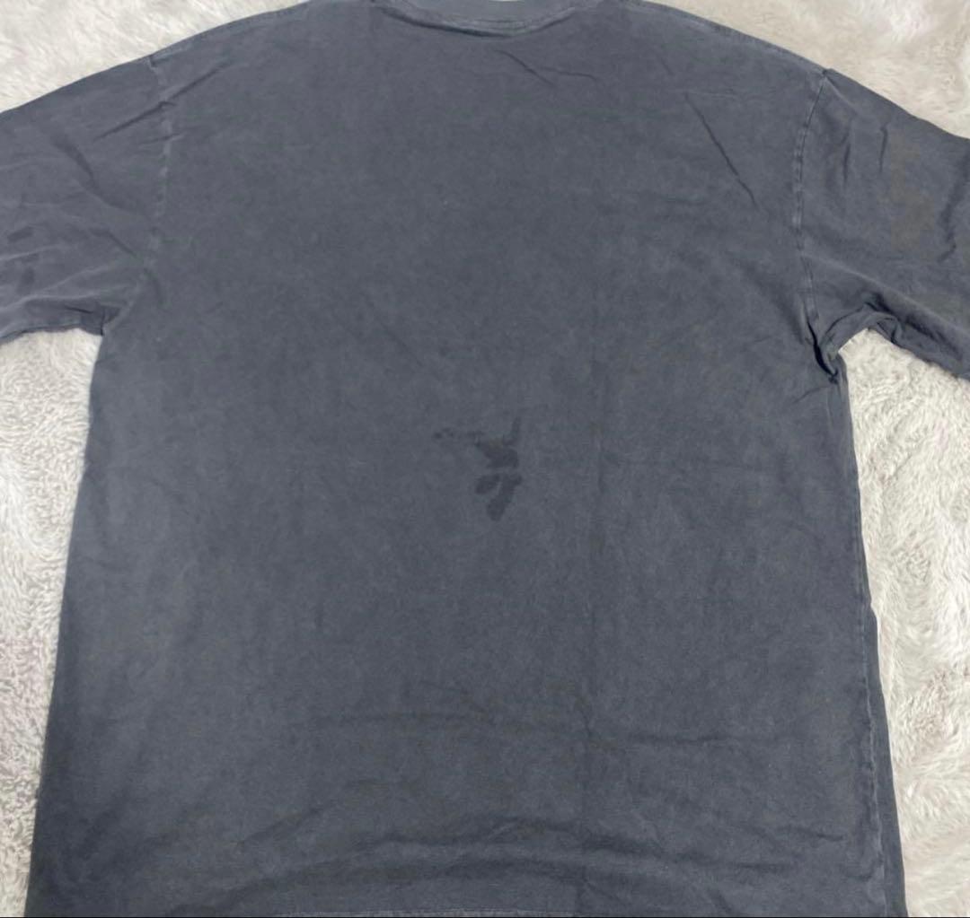 LFYT 刃牙グラフィックプリント Tシャツ ブラック