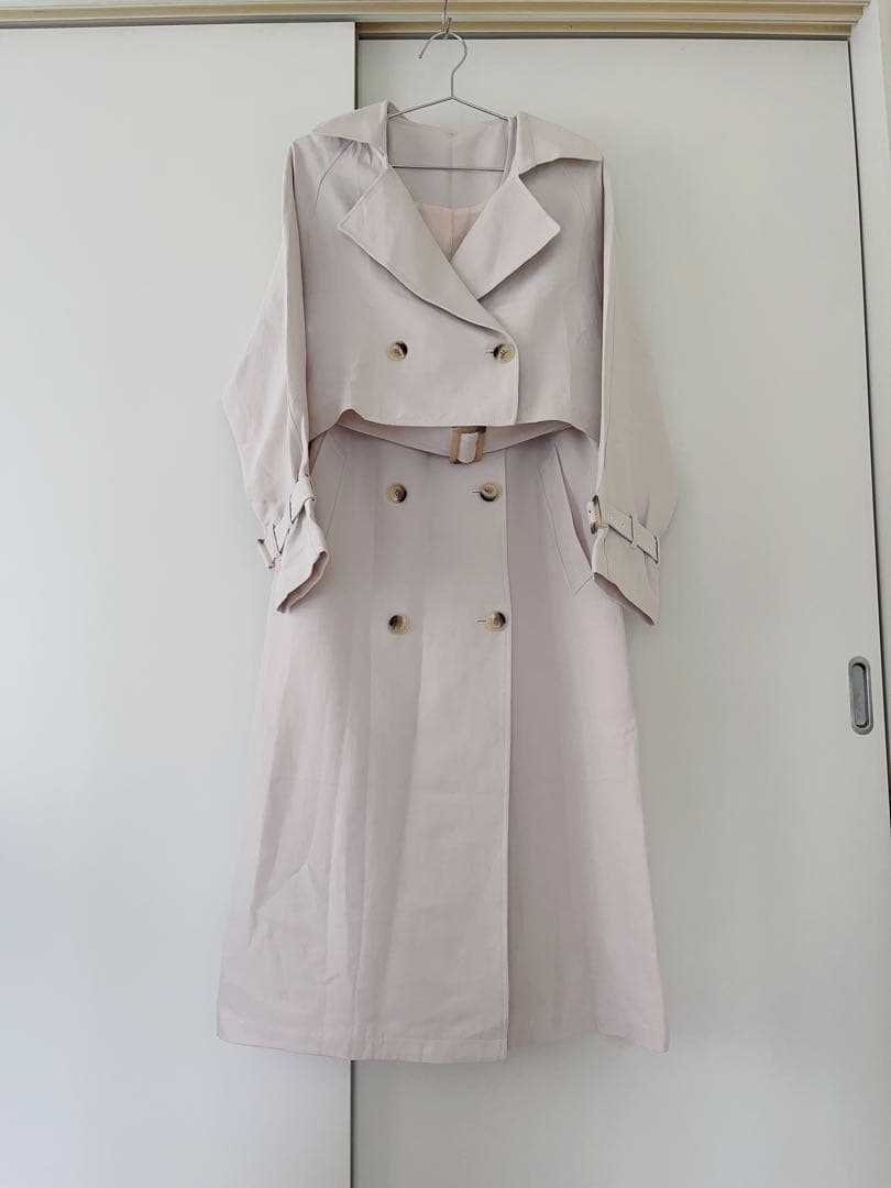 新品 stola 3WAYトレンチコート